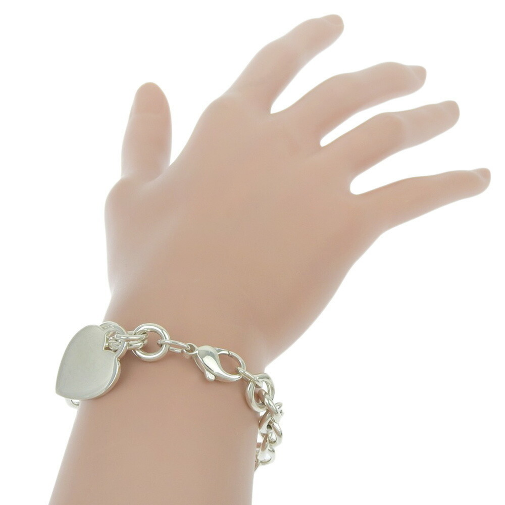TIFFANY&Co. Tiffany Return to Bracelet Heart Tag Silver 925 Ladies - Picture 2 of 6